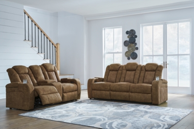 Wolfridge Sofa and Loveseat, Brindle