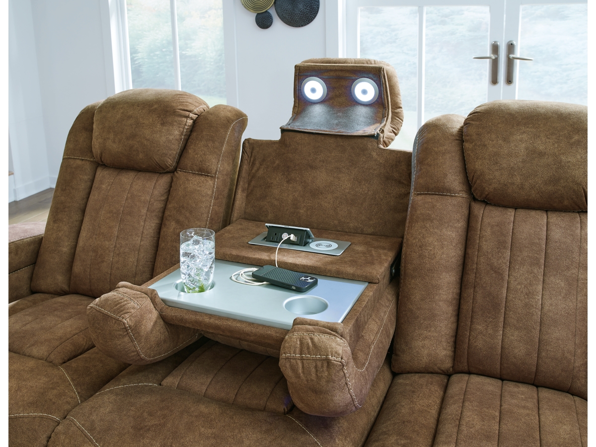 Ashley power reclining sofa stores sale