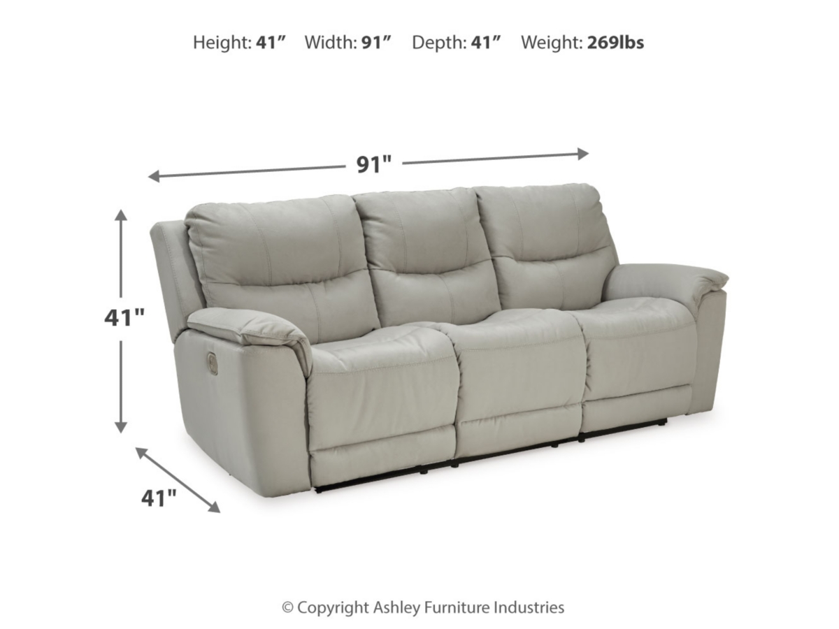 Next-Gen Gaucho Dual Power Reclining Sofa | Ashley