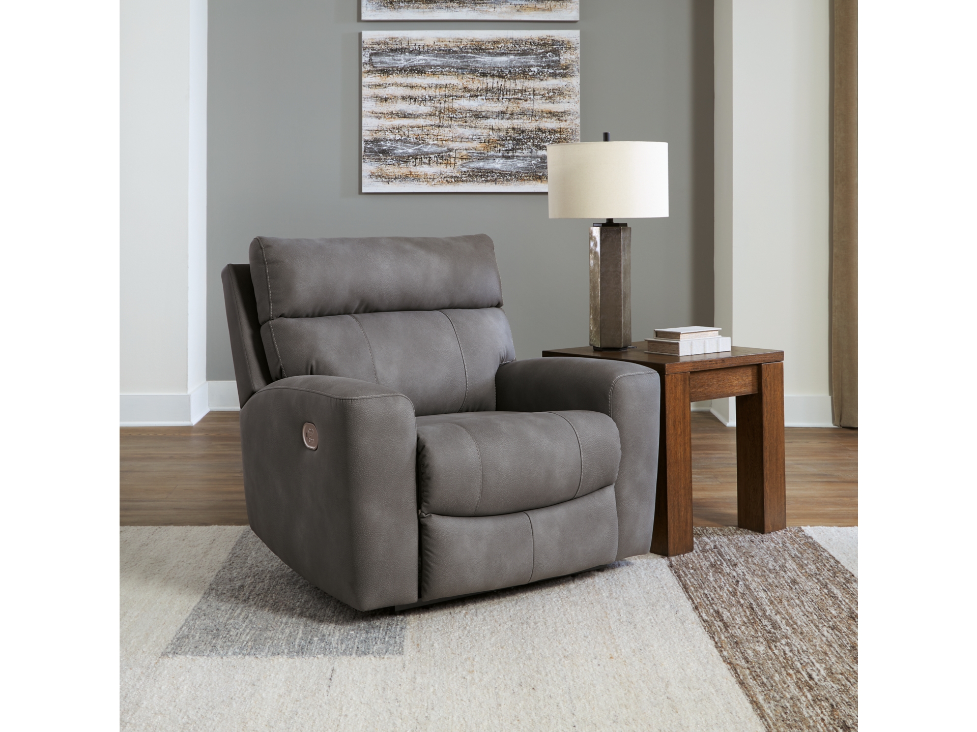 Image 3 of Next-Gen DuraPellaPerformance Fabric Power Reclining Modular sectional