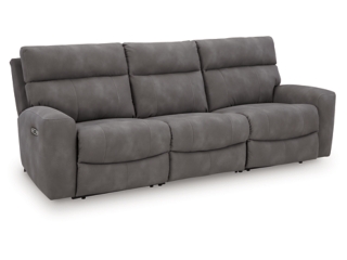 Next-Gen DuraPella Performance Fabric 3-Piece Dual Power Reclining Modular Sofa