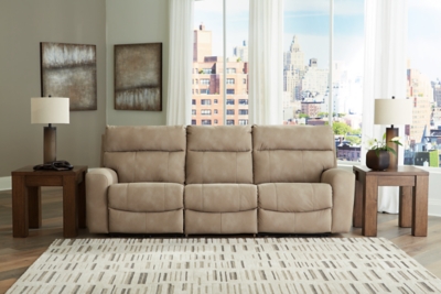 Next-Gen DuraPella Performance Fabric 3-Piece Dual Power Reclining Modular Sofa, Sand