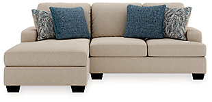 Enola 2-Piece Sectional with Chaise, Sepia, large