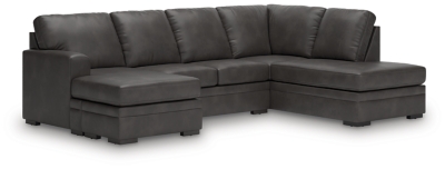 Dara Park 2-Piece Sectional with Chaise, Shadow, large