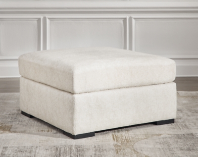 6190408 Chessington Oversized Accent Ottoman, Ivory sku 6190408