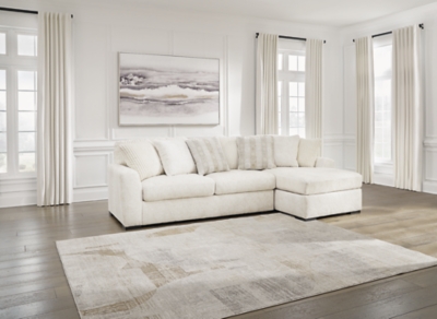 61904S2 Chessington 2-Piece Sectional with Chaise, Ivory sku 61904S2