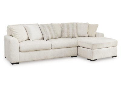 Chessington 2-Piece Sectional with Chaise, Ivory, large