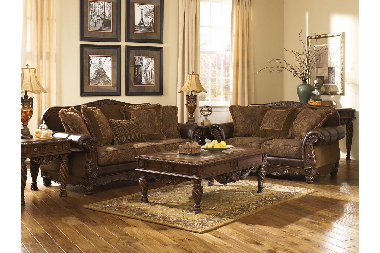 42+ Incredible Gallery Of Ashley Furniture Leather Living Room Sets