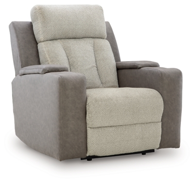 Stately Check Power Recliner, , large