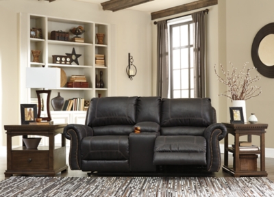Milhaven Power Reclining Loveseat with Console, , large