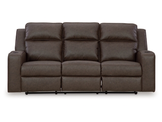 Leesworth Power Reclining Leather Sofa | Ashley