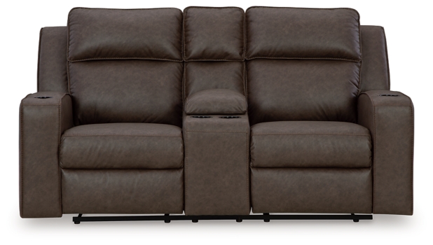 Lavenhorne Reclining Loveseat with Console Image