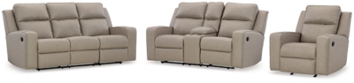 Lavenhorne Sofa, Loveseat And Recliner