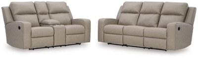 Lavenhorne Sofa and Loveseat, Pebble, large