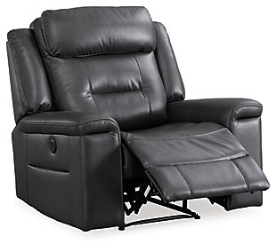 McAdoo Power Recliner, Charcoal, rollover