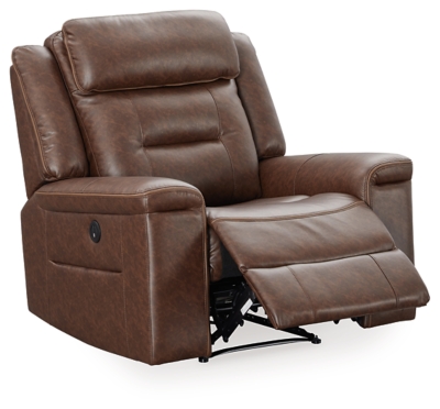 McAdoo Power Recliner, Caramel, rollover