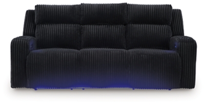 TwinBrooke Power Reclining Sofa, Black, large