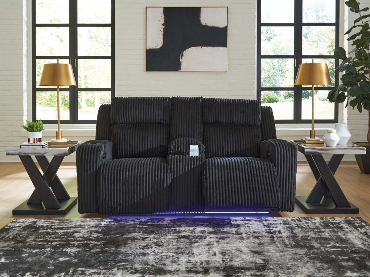 TwinBrooke Dual Power Reclining Loveseat with Console | Ashley TwinBrooke Dual Power Reclining Loveseat with Console | Ashley