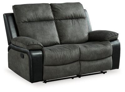 Woodsway Reclining Loveseat, Gray, large