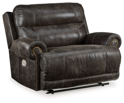 Ashley power wide seat recliner hot sale