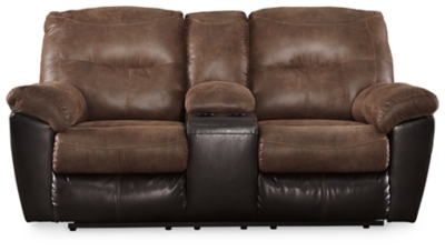 Follett Reclining Loveseat with Console, , large