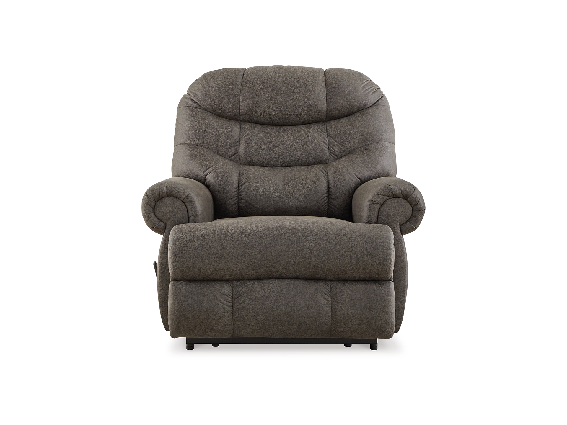 Image 2 of Camera Time Oversized Manual Recliner Gunmetal 