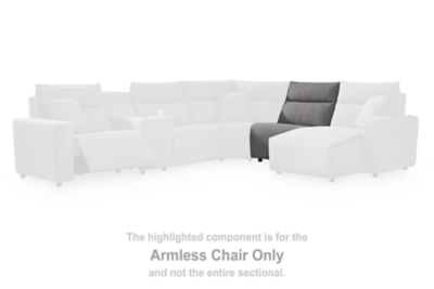 Modmax II 5-Piece Power Reclining Sectional with Console image 1