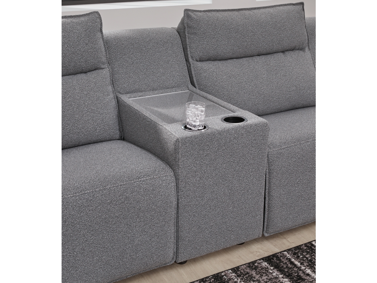 ModMax II 6-Piece Next-Gen Nuvella™ Performance Fabric Dual Power