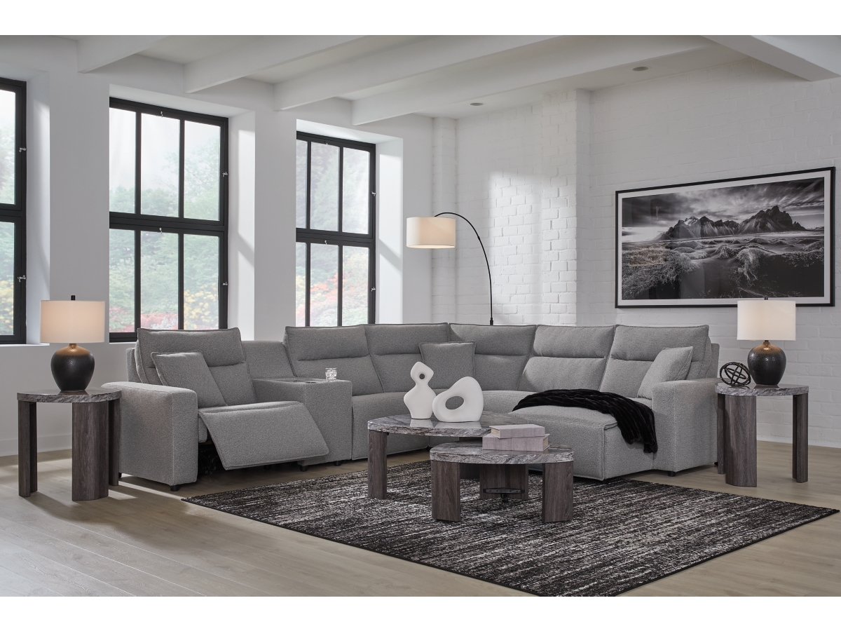 ModMax II 6-Piece Next-Gen Nuvella™ Performance Fabric Dual Power