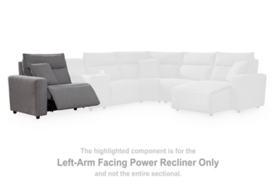 Modmax II 5-Piece Power Reclining Sectional with Console image 3