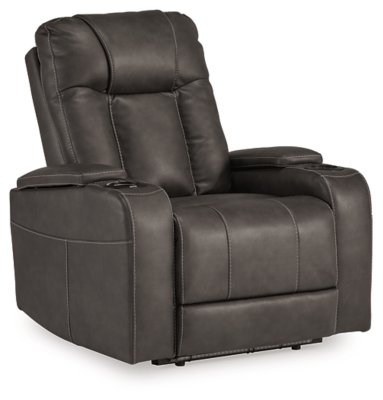 Feazada Power Recliner, Shadow, large