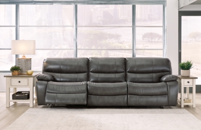 Mayall 3-Piece Power Recining Sectional, Gray, rollover