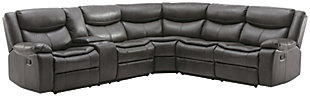 Holcroft 3-Piece Reclining Sectional, , large