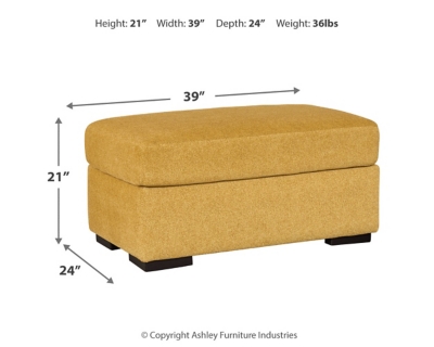 Keerwick Ottoman Dimensions