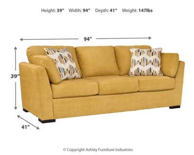 Keerwick Sofa, Sunflower, large
