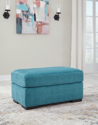 6750714 Keerwick Ottoman, Teal sku 6750714