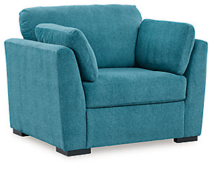Keerwick Oversized Chair, Teal, large