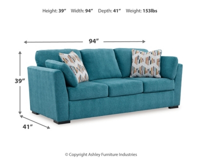 Keerwick Sofa, Teal, large