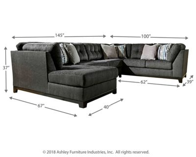 Reidshire 3-Piece Sectional with Chaise, , large