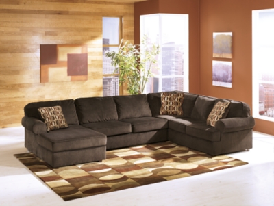 Ashley Sectional Sofas at Jerry's Furniture in Jamestown ND