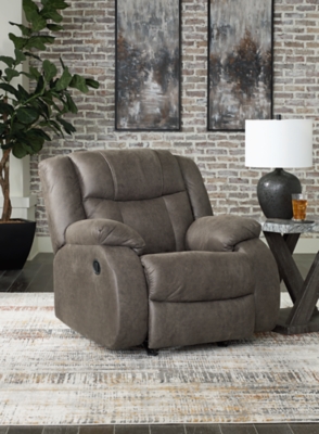 6880425 First Base Manual Recliner, Gunmetal sku 6880425