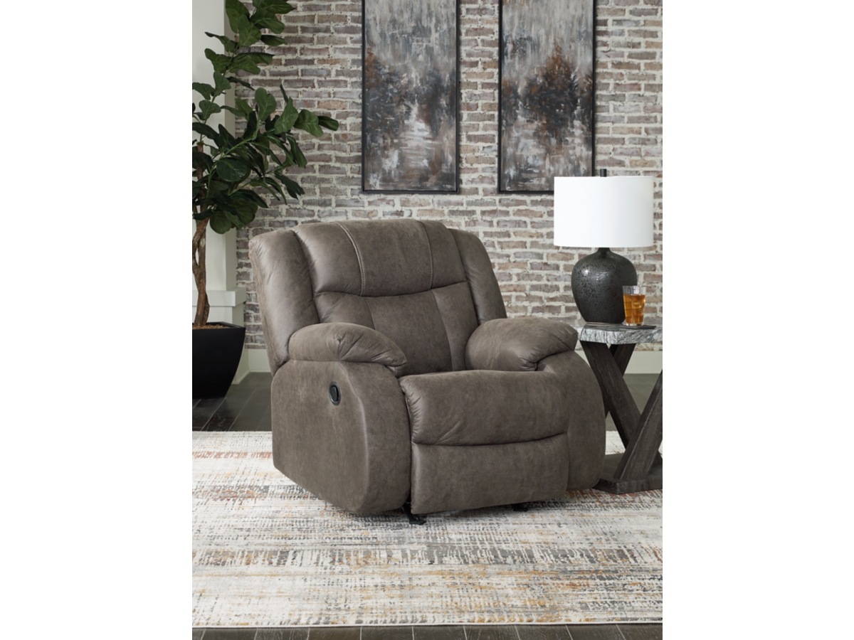 First Base Manual Recliner | Ashley