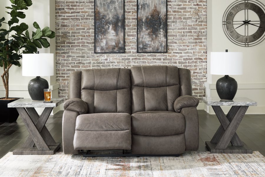 First Base Reclining Loveseat - image 8