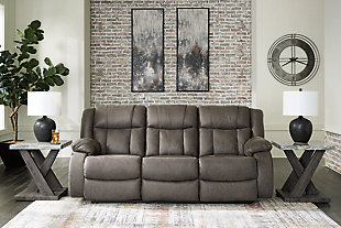 First Base Reclining Sofa, , rollover