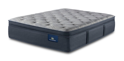 Serta Soothing Rest Plush Pillow Top Twin Mattress, Multi, large