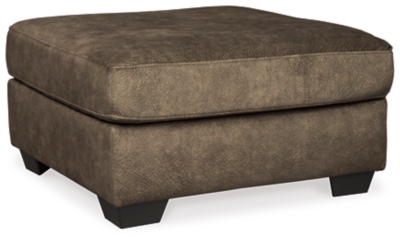 Accrington Oversized Ottoman, Earth, large