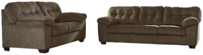 Accrington Sofa and Loveseat, Earth, large