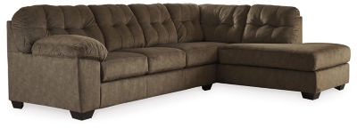 Accrington 2-Piece Sleeper Sectional with Chaise, Earth, large