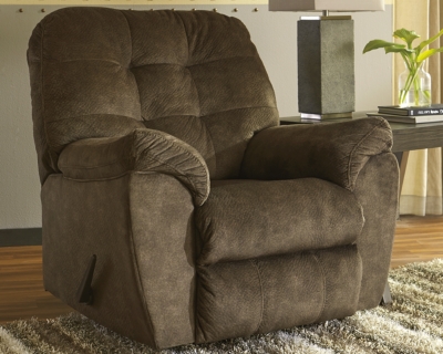 Signature Design by Ashley Acieona 58300-28 Swivel Rocker Recliner with  Quilted Cushion Style, Furniture and ApplianceMart