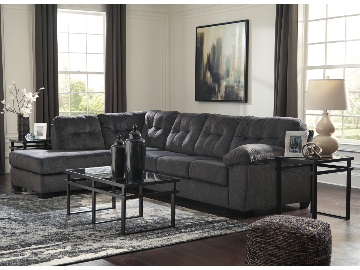 Accrington 2-Piece Sectional with Chaise | Ashley